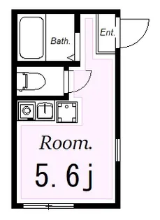 ユナイト白楽ラ・プティット【1階】の間取り