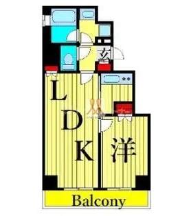 東京都台東区下谷2【マンション】の間取り