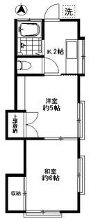 宮原荘【2階】の間取り