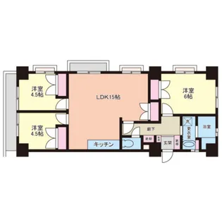 セジュールHARA【5階】の間取り