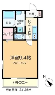 フレッシェン-N【3階】の間取り