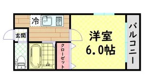 シティライフエステート難波南【5階】の間取り