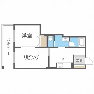 KDXレジデンス大通公園【3階】の間取り