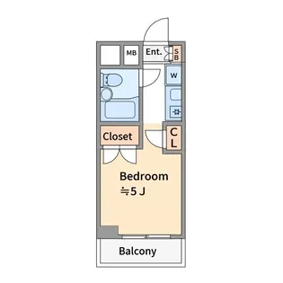 モナークマンション海老名壱番館【2階】の間取り