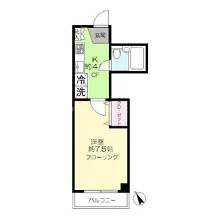 ジュンドミール【2階】の間取り