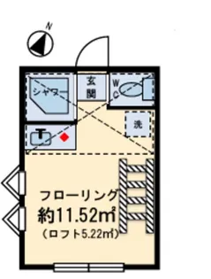 フェリスチア【1階】の間取り