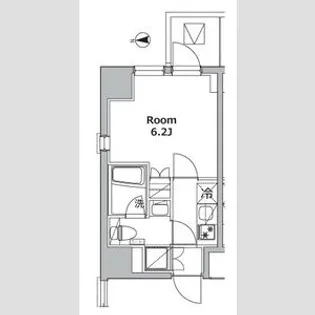 PREMIUM CUBE 大森本町【5階】の間取り