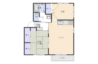 フレグランス静【2階】の間取り