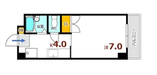 第8ガーデン【2階】の間取り
