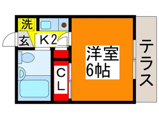SUN POCKET【1階】の間取り