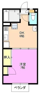 グリーンゲーブル【1階】の間取り