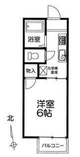 グリーングロウハイツ【2階】の間取り