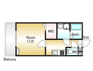 エステイトE池田1【3階】の間取り