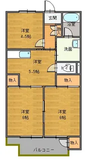 茂木マンション【1階】の間取り