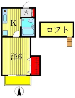 スタジオA【2階】の間取り