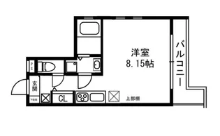 クオリア吹田【2階】の間取り