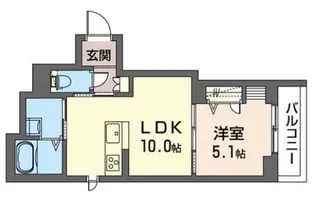 lynn【3階】の間取り