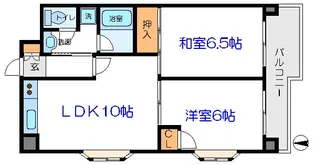 フォルジュ山田【5階】の間取り