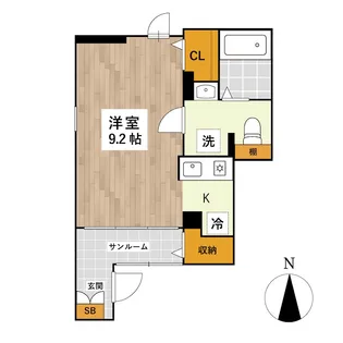 ソフィア【1階】の間取り