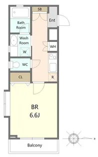 La Lan Denenchofu【2階】の間取り