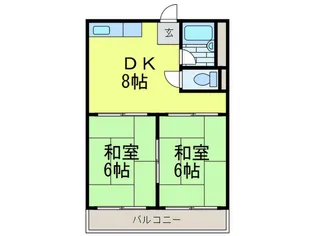 安井ビル【4階】の間取り