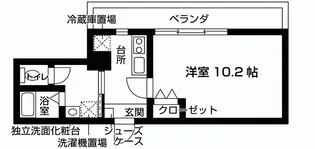 Eau de Vie烏丸通【5階】の間取り