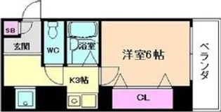 ODESSA南船場【2階】の間取り