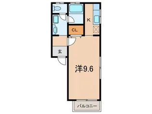 フジテラス【1階】の間取り