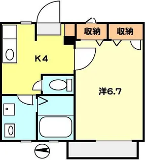 ShaMaison リーベリー【2階】の間取り