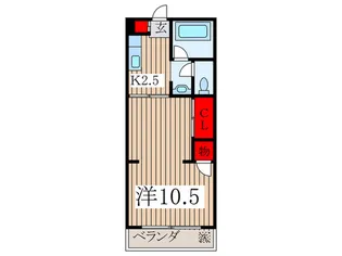 舞鶴マンション【3階】の間取り