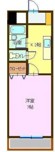 エクセル富士見マンション【3階】の間取り