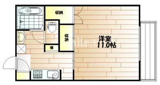 ドムスフローラ F棟【2階】の間取り