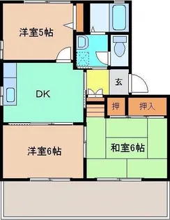 セゾンソレーユ C【1階】の間取り
