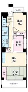 アビタシオン十番【4階】の間取り