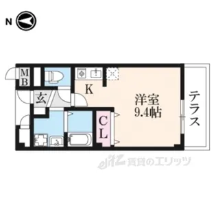 リバーレイクヒルズ【3階】の間取り