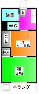 シティシャトレSY【2階】の間取り