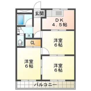 テピカルイブ【4階】の間取り