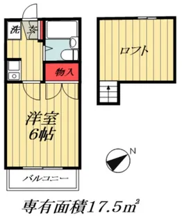 コートスイートピー【1階】の間取り