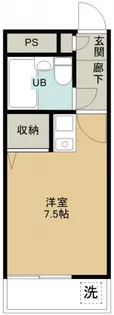 煉瓦館82【1階】の間取り