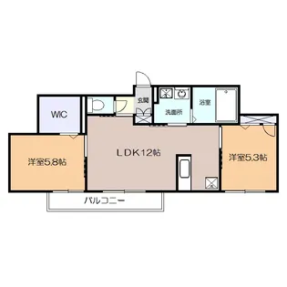 アルエット【2階】の間取り