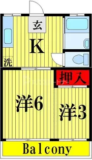 JUNコーポ【3階】の間取り