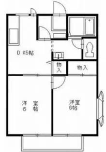 サンプレイス城南I【1階】の間取り