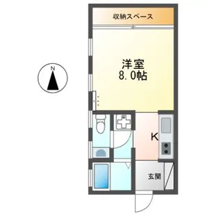 江南和光ビル【3階】の間取り