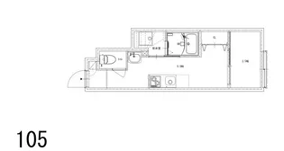 ソルナクレイシア桜新町II【1階】の間取り
