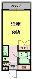 Hills Fujikawa【3階】の間取り