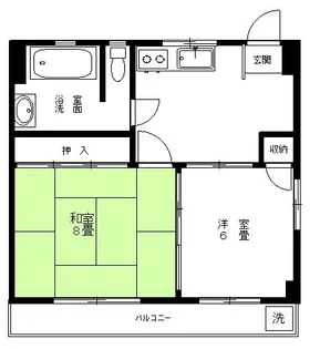 昭和第一ビル【4階】の間取り