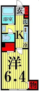 カーサ・TMK【1階】の間取り