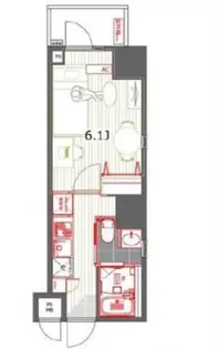レジデンス西新宿スクエア【9階】の間取り