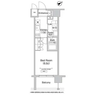 エミネンス高輪台【5階】の間取り