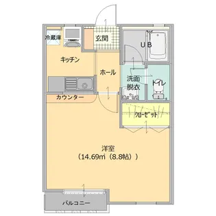 セレンディップ【1階】の間取り